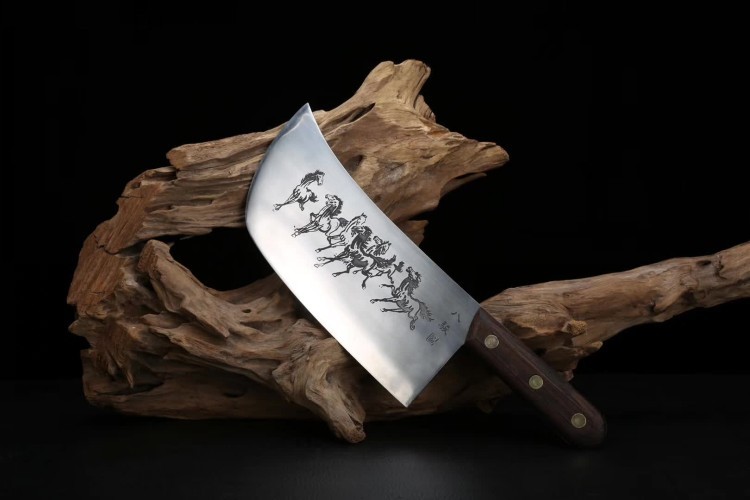 Eight Horses Extensive Cut Chef Knife